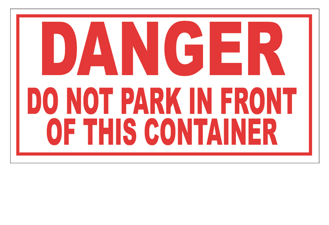 danger-do-not-park-front-container-decal