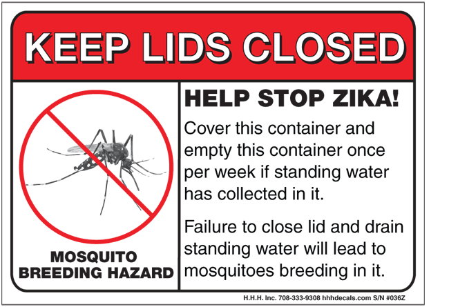 stop zika keep lids closed