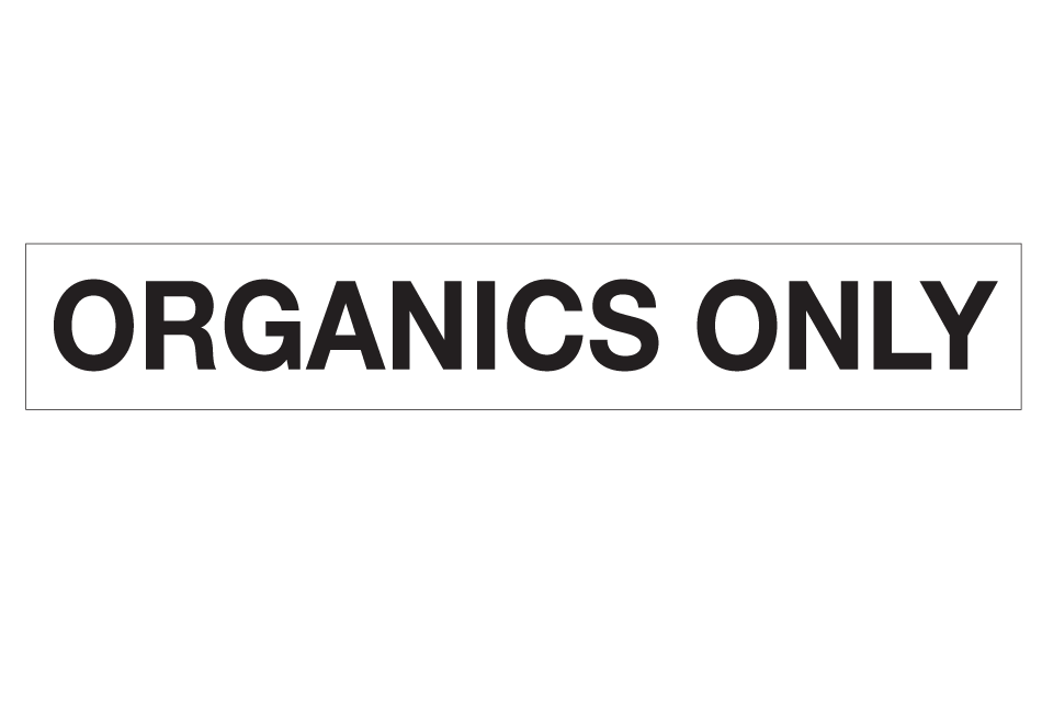 Organics-Only-Decal