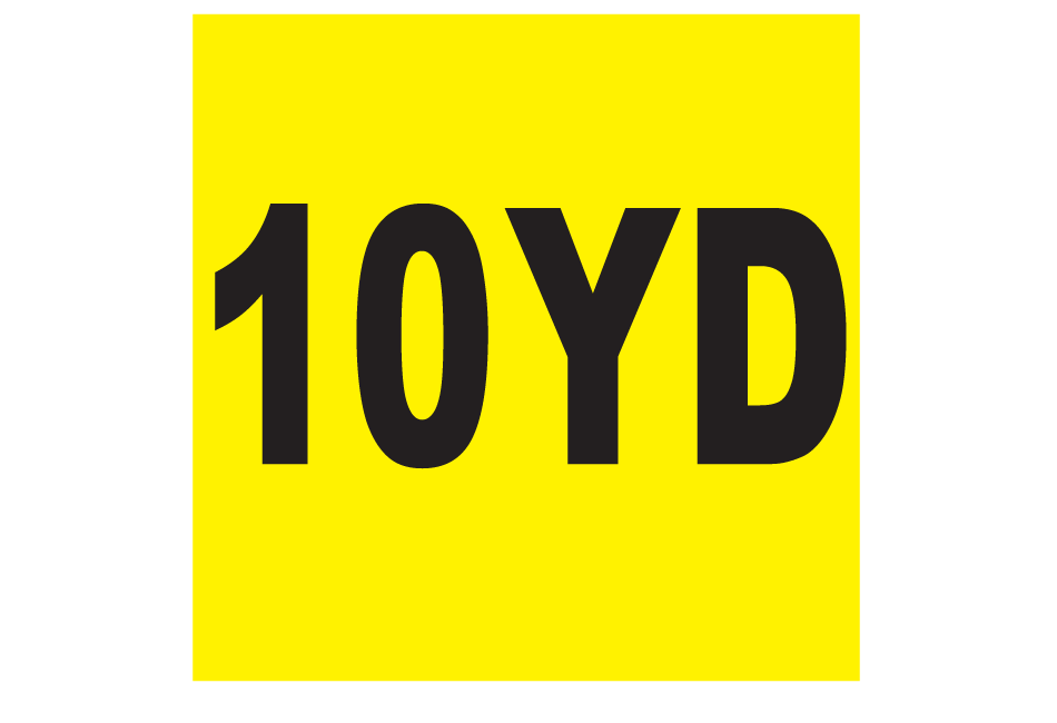 ten-yard-sticker