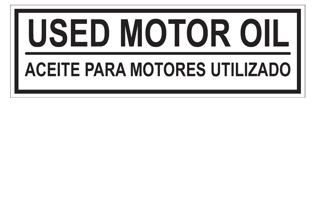 used-motor-oil-decal
