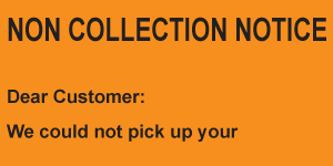 Non-Collection Notice