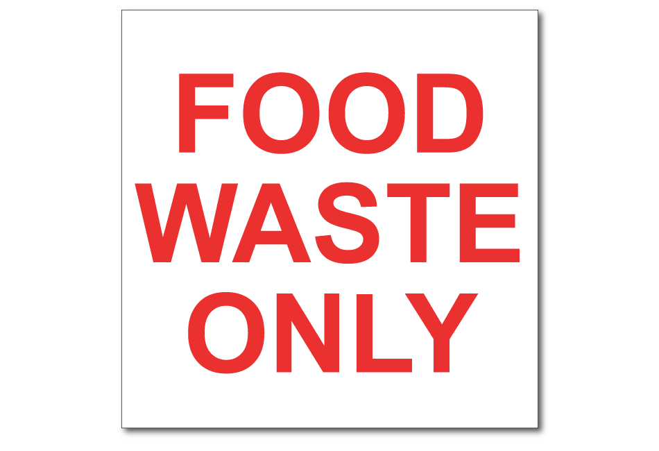 food-waste-only-sticker