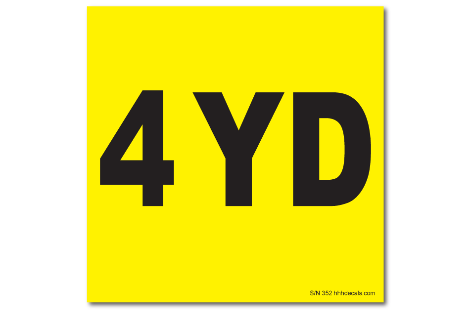 four-yard-sticker