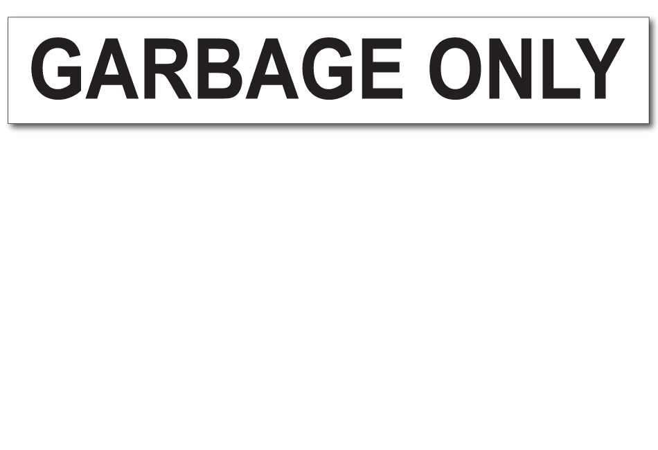 garbage-only-sticker-black-and-white