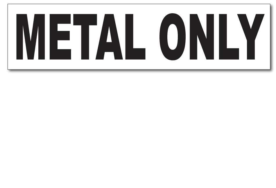 metal-only-sticker